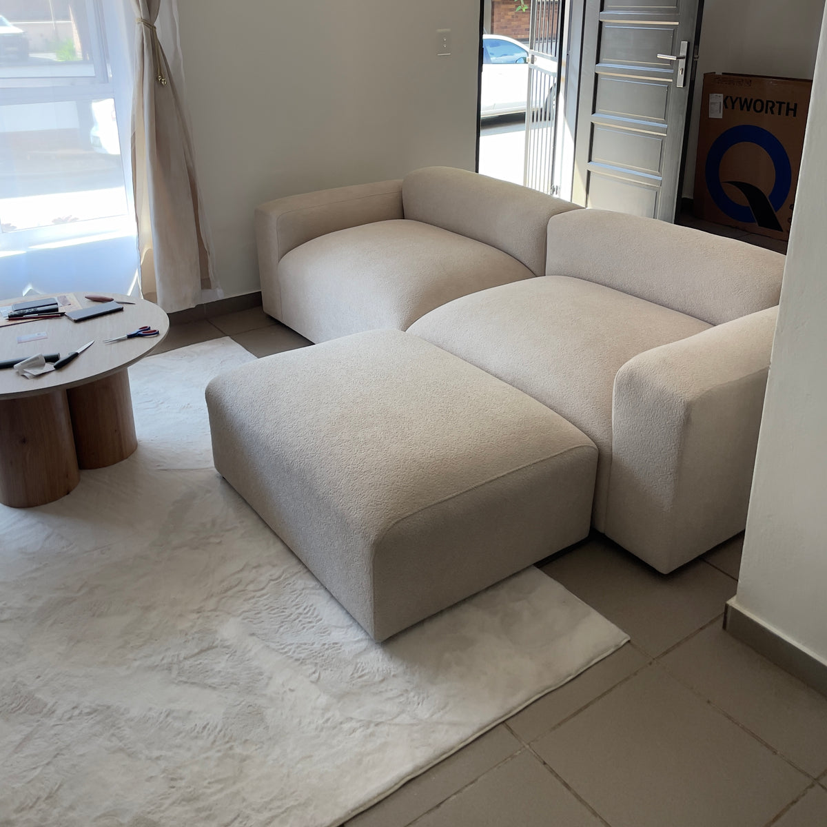 Lamb Ottoman